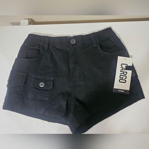 Women’s Refuge Cargo Shorts Black Small NWT